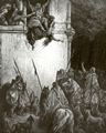 Doré, Gustave: Bibelillustrationen: Der Tod der Isebel