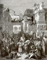 Doré, Gustave: Bibelillustrationen: Triumph des Mardochai