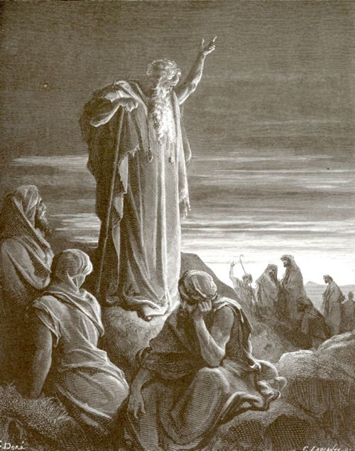 Dor, Gustave: Bibelillustrationen: Prophet Ezechiel