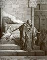 Doré, Gustave: Bibelillustrationen: PriEsther Mattatias tötet den Frevler im Tempel