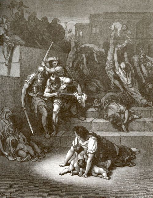 Dor, Gustave: Bibelillustrationen: Betlehemitischer Kindermord