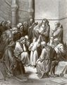 Dor, Gustave: Bibelillustrationen: Jesusknabe im Tempel
