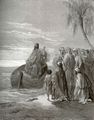 Doré, Gustave: Bibelillustrationen: Christus predigt am See Genezareth