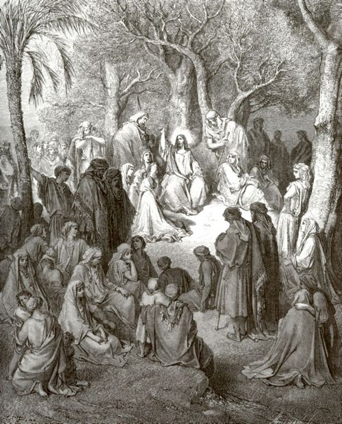 Dor, Gustave: Bibelillustrationen: Bergpredigt