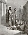 Doré, Gustave: Bibelillustrationen: Pilatus führt Christus zum Volke hinaus