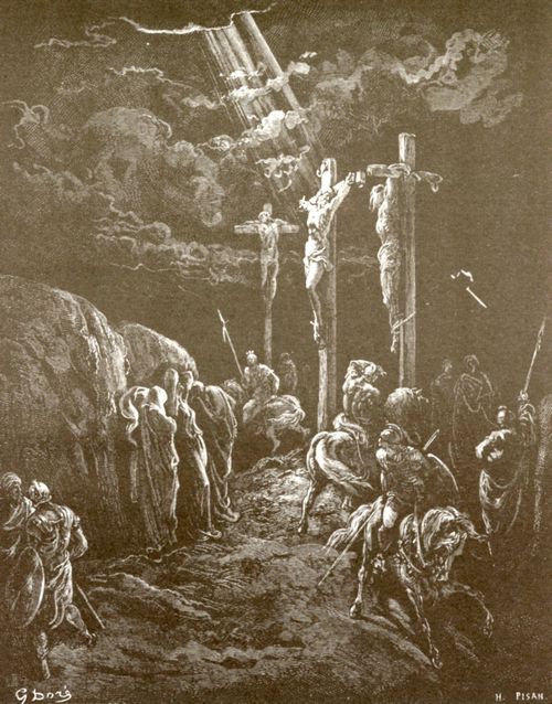 Dor, Gustave: Bibelillustrationen: Der Tod Christi