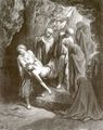 Doré, Gustave: Bibelillustrationen: Grablegung Christi