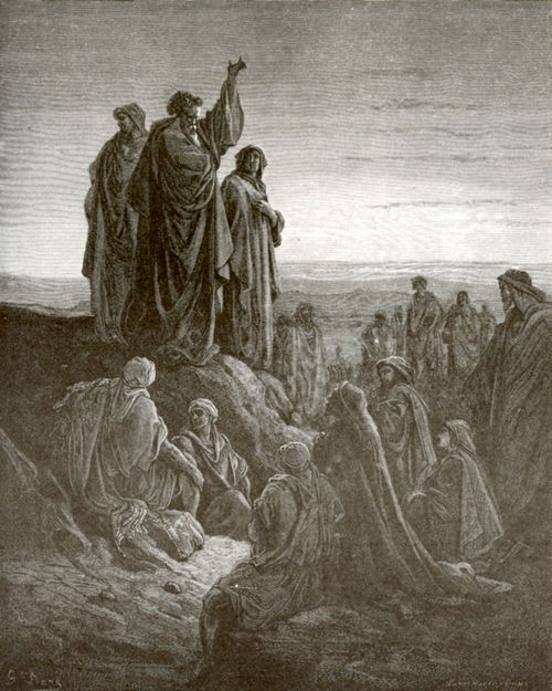 Dor, Gustave: Bibelillustrationen: Hl. Petrus predigt Evangelium