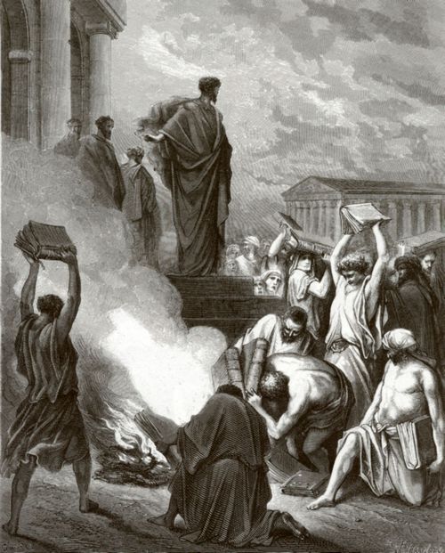 Dor, Gustave: Bibelillustrationen: Hl. Paulus in Ephesus