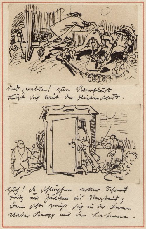 Busch, Wilhelm: Julchen, Das Gartenhaus, Blatt 59