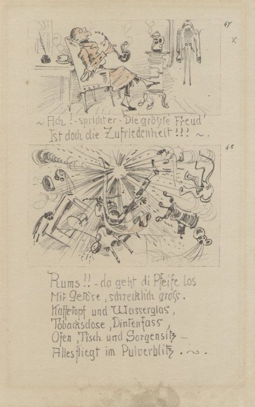 Busch, Wilhelm: Max und Moritz, Vierter Streich, Blatt 26