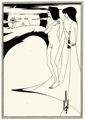 Beardsley, Aubrey Vincent: Illustration zu »Salome« von Oscar Wilde, Die Frau im Mond