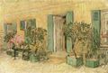 Gogh, Vincent Willem van: Eingang eines Restaurants in Asnières