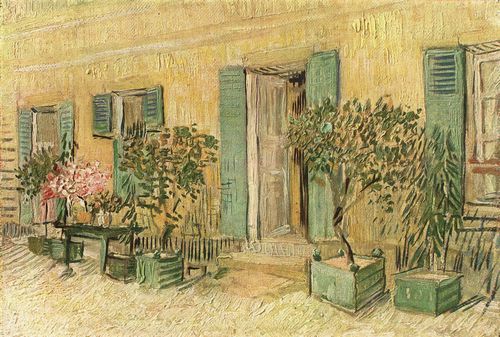 Gogh, Vincent Willem van: Eingang eines Restaurants in Asnires