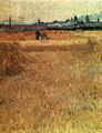Gogh, Vincent Willem van: Weizenfeld mit Blick auf Arles