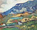 Gogh, Vincent Willem van: Les Alpilles, Berglandschaft bei Saint-Rémy