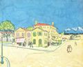 Gogh, Vincent Willem van: Studie zu Vincents Haus in Arles