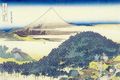 Katsushika Hokusai: Aus der Serie »36 Ansichten des Fuji«