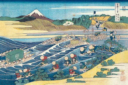 Katsushika Hokusai: Aus der Serie »36 Ansichten des Fuji«