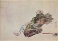 Katsushika Hokusai: Ausruhender Holzfller