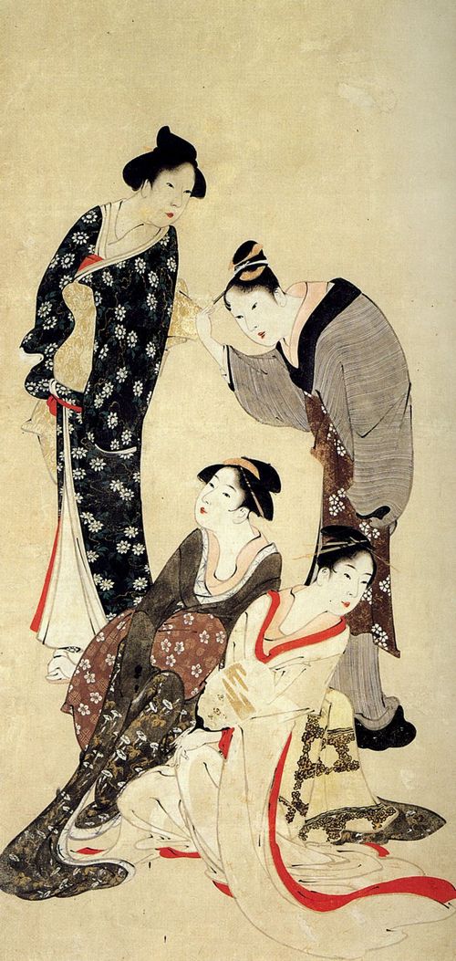 Katsushika Hokusai: Bräuche der Frauen
