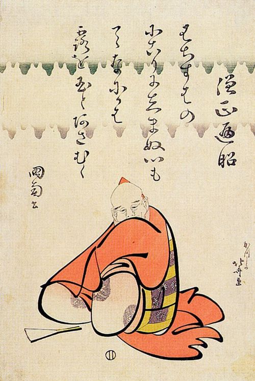 Katsushika Hokusai: Buddhistischer Priester