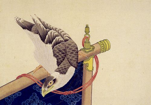 Katsushika Hokusai: Falke