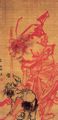 Katsushika Hokusai: Held und Dmon