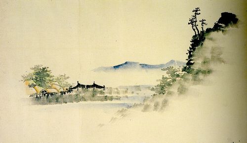 Katsushika Hokusai: Landschaft