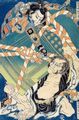 Katsushika Hokusai: Theatralische Szene