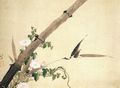 Katsushika Hokusai: Winde auf Bambus