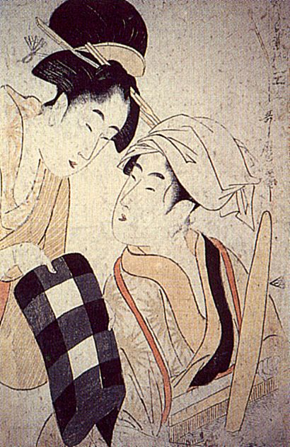 Kitagawa Utamaro: Weberei