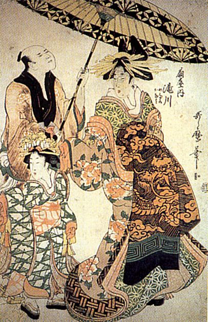 Kitagawa Utamaro II: Die Kurtisane Takigawa aus dem Ogiya-Haus