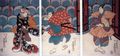 Utagawa Kunisada I.: Aus dem Kabuki-Stck Kanadehon Chushingura: Der 3. Akt