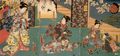 Utagawa Kunisada I.: Aus der Serie 12 Monate: Mdchenfest im dritten Monat