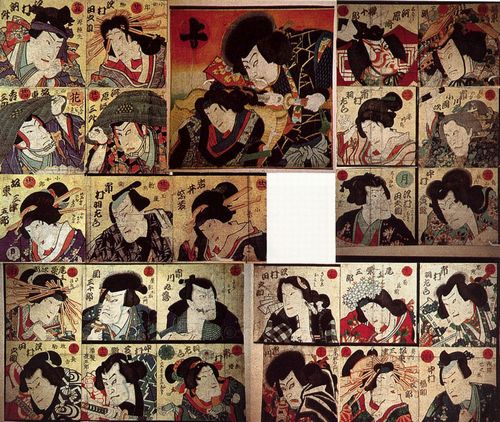 Utagawa Kunisada I.: Schauspieler
