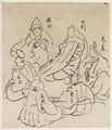 Utagawa Kuniyoshi: Die sechs Dichter I