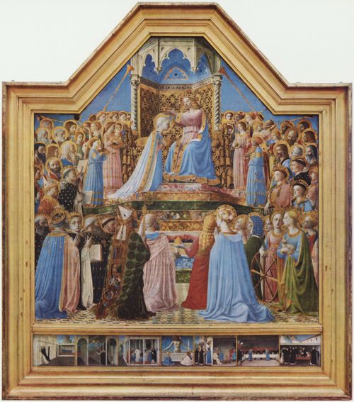 Angelico, Fra: Krnung Mari und Szenen aus dem Leben des Hl. Dominikus
