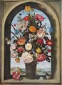 Bosschaert d. Ä., Ambrosius: Blumenvase in einer Fensternische