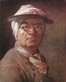 Chardin, Jean-Baptiste Siméon: Selbstporträt mit Brille