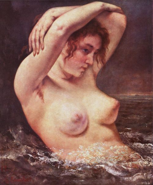 Courbet, Gustave: Die Badende