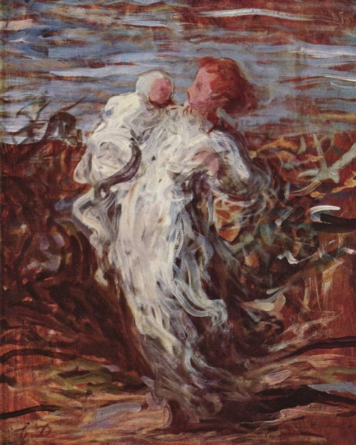 Daumier, Honor: Mutter mit Kind