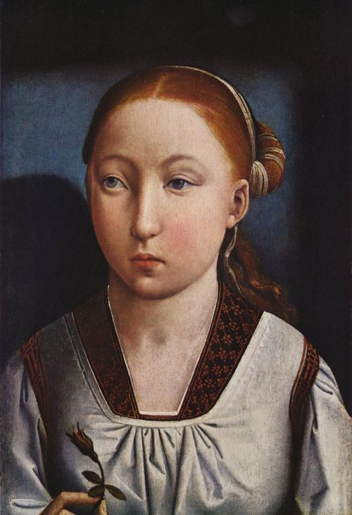 Flandes, Juan de: Portrt eines jungen Mdchens (Johanna die Wahnsinnige)