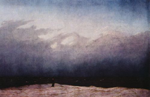 Friedrich, Caspar David: Der Mnch am Meer (Wanderer am Gestade des Meeres)