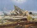 Friedrich, Caspar David: Das Eismeer (Die verunglückte Nordpolexpedition, Die verunglückte Hoffnung)