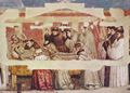 Giotto di Bondone: Fresken in der Bardi-Kapelle, Kirche Santa Croce in Florenz, Szene: Tod des Hl. Franziskus