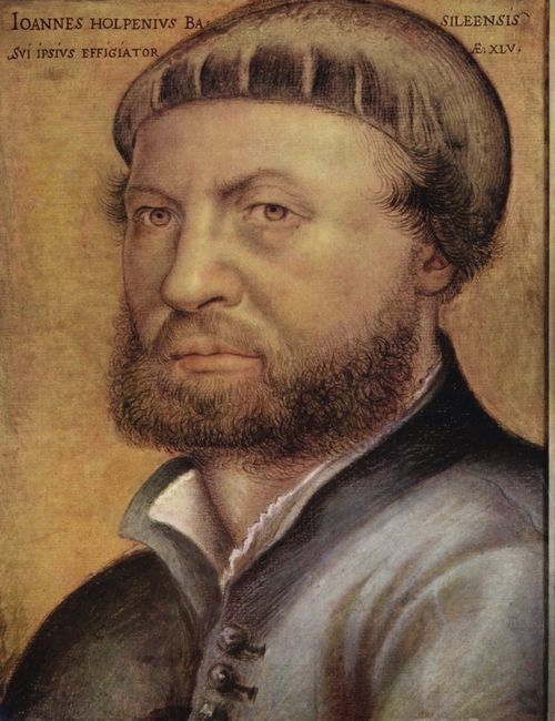Holbein d. J., Hans: Selbstporträt
