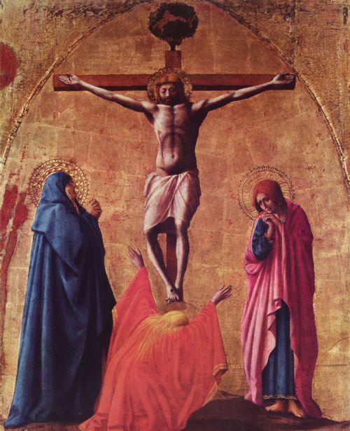 Masaccio: Bekrnung: Kreuzigung Christi
