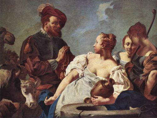 Piazzetta, Giovanni Battista: Rebecca am Brunnen