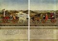 Piero della Francesca: Triumphzug des Herzogspaares Frederigo di Montefeltro und seiner Gemahlin Battista Sforza